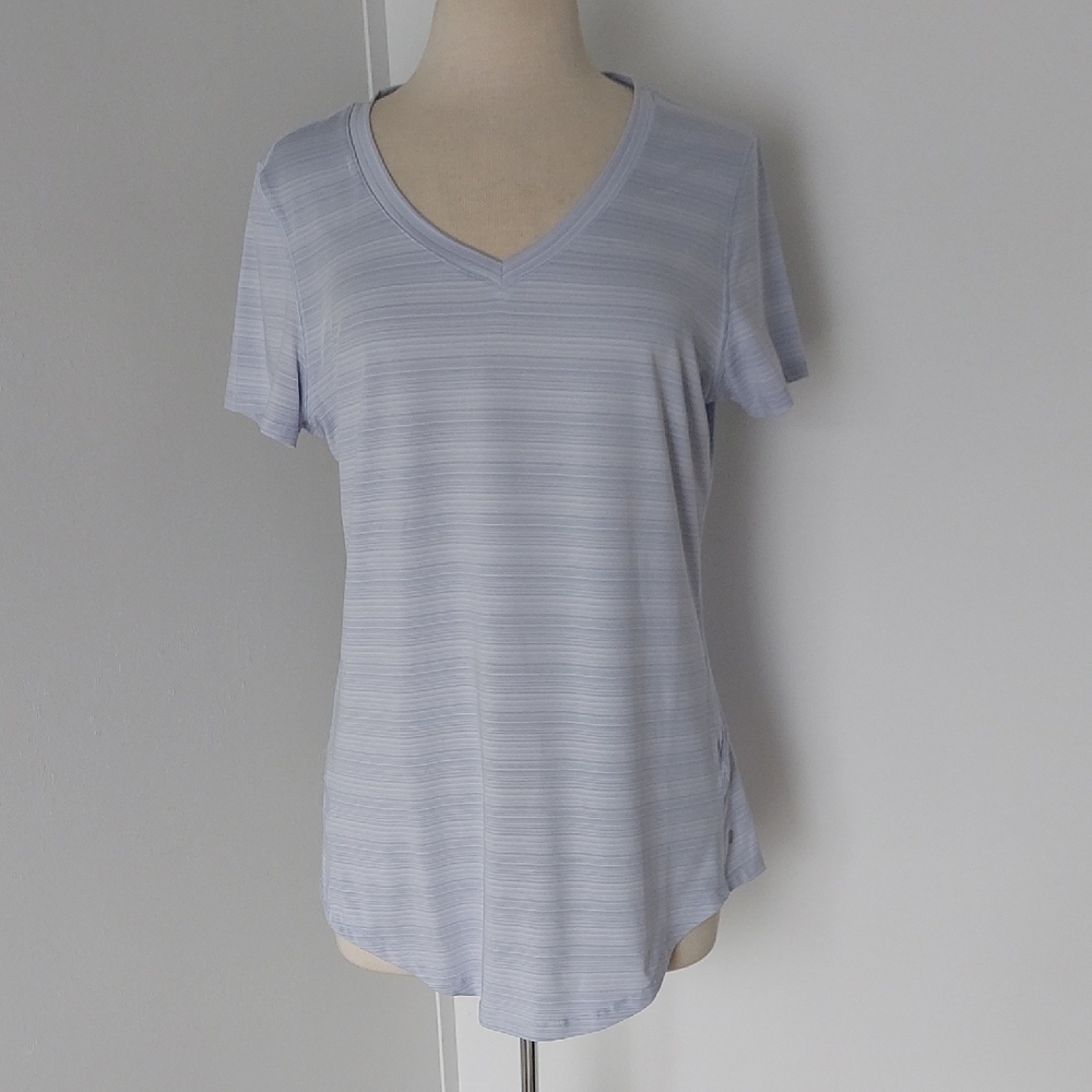 Layer 8 Gray Fitted Short Sleeve T-Shirt